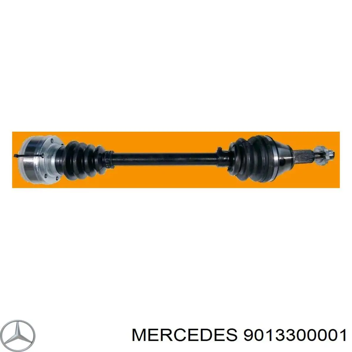 Приводы передних колес (валы карданные полуосей переднего моста) на Mercedes Sprinter (904)