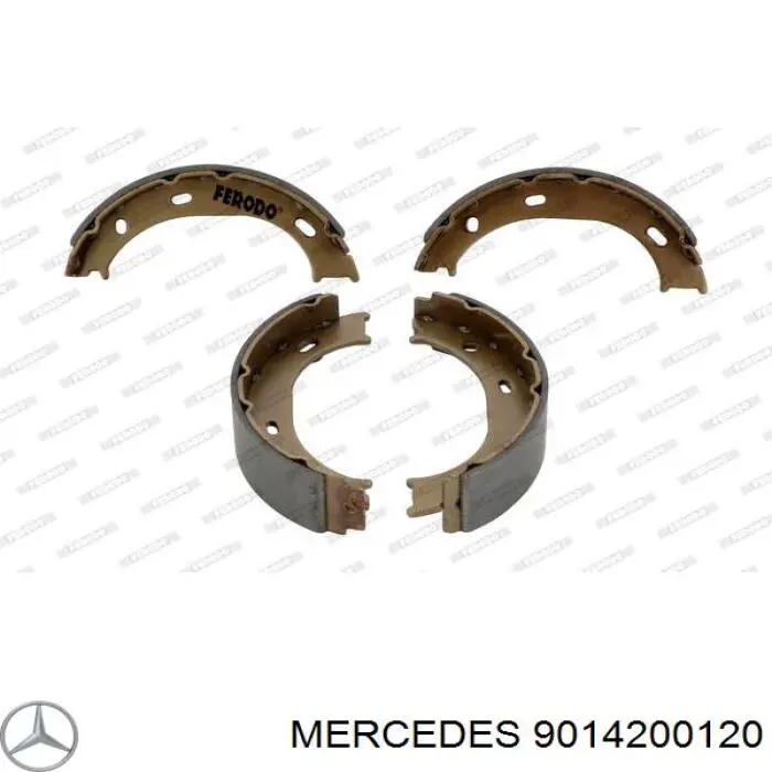 Тормозные колодки стояночного тормоза Mercedes 9014200120 цена, от 15.80 USD