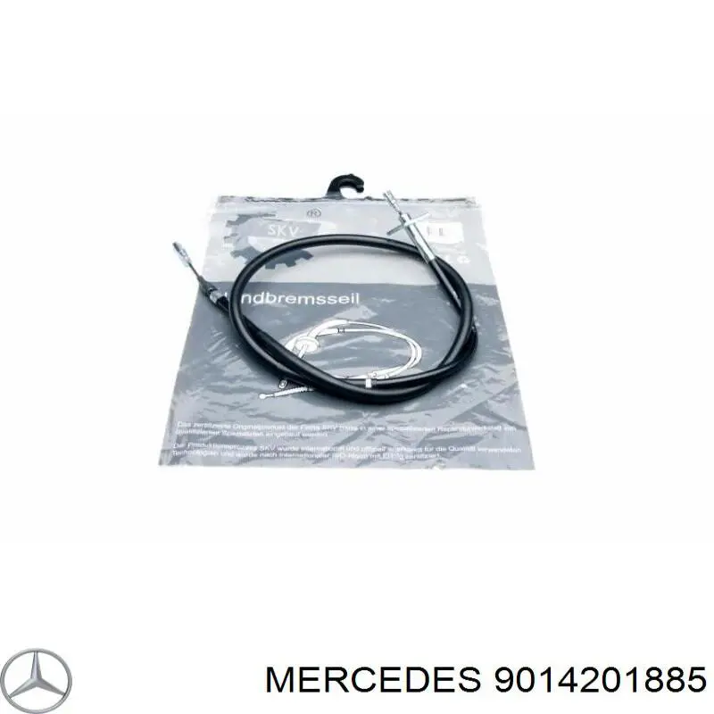 Задний трос ручника Mercedes 9014201885 цена, от 13.26 USD