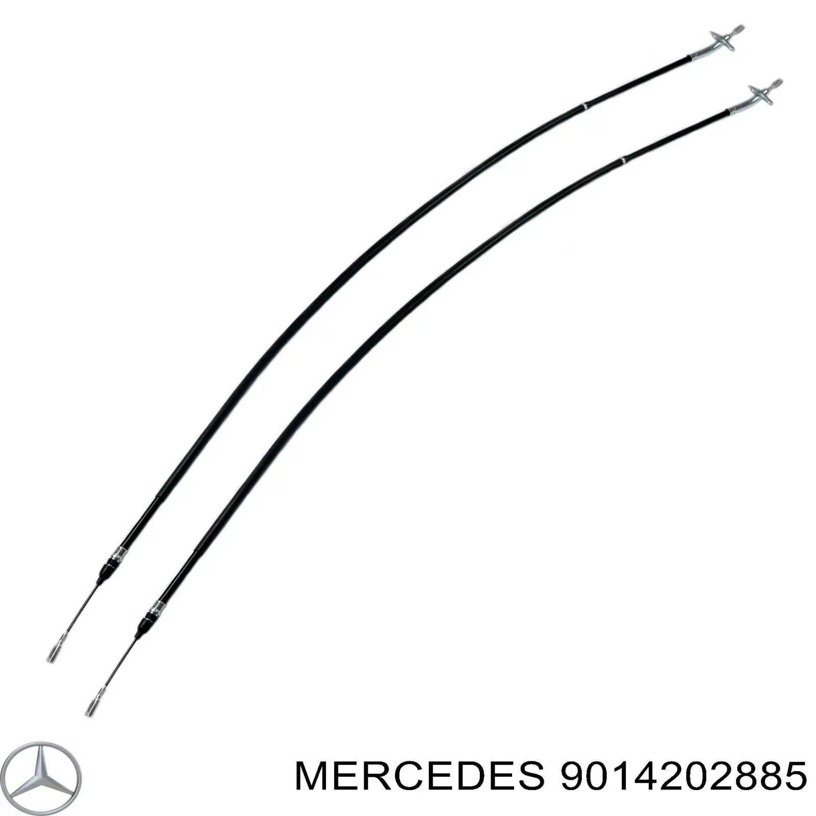 Задний трос ручника Mercedes 9014202885 цена, от 19.94 USD