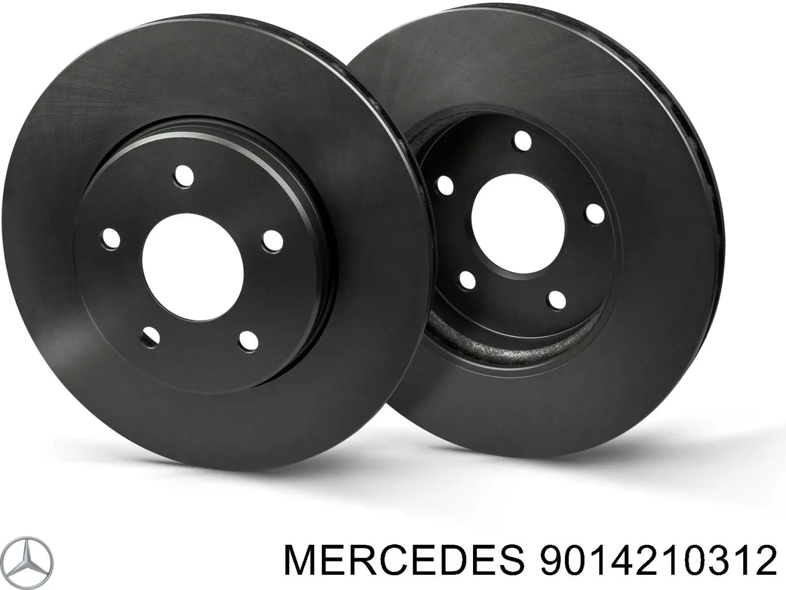 9014210312 Mercedes тормозные диски