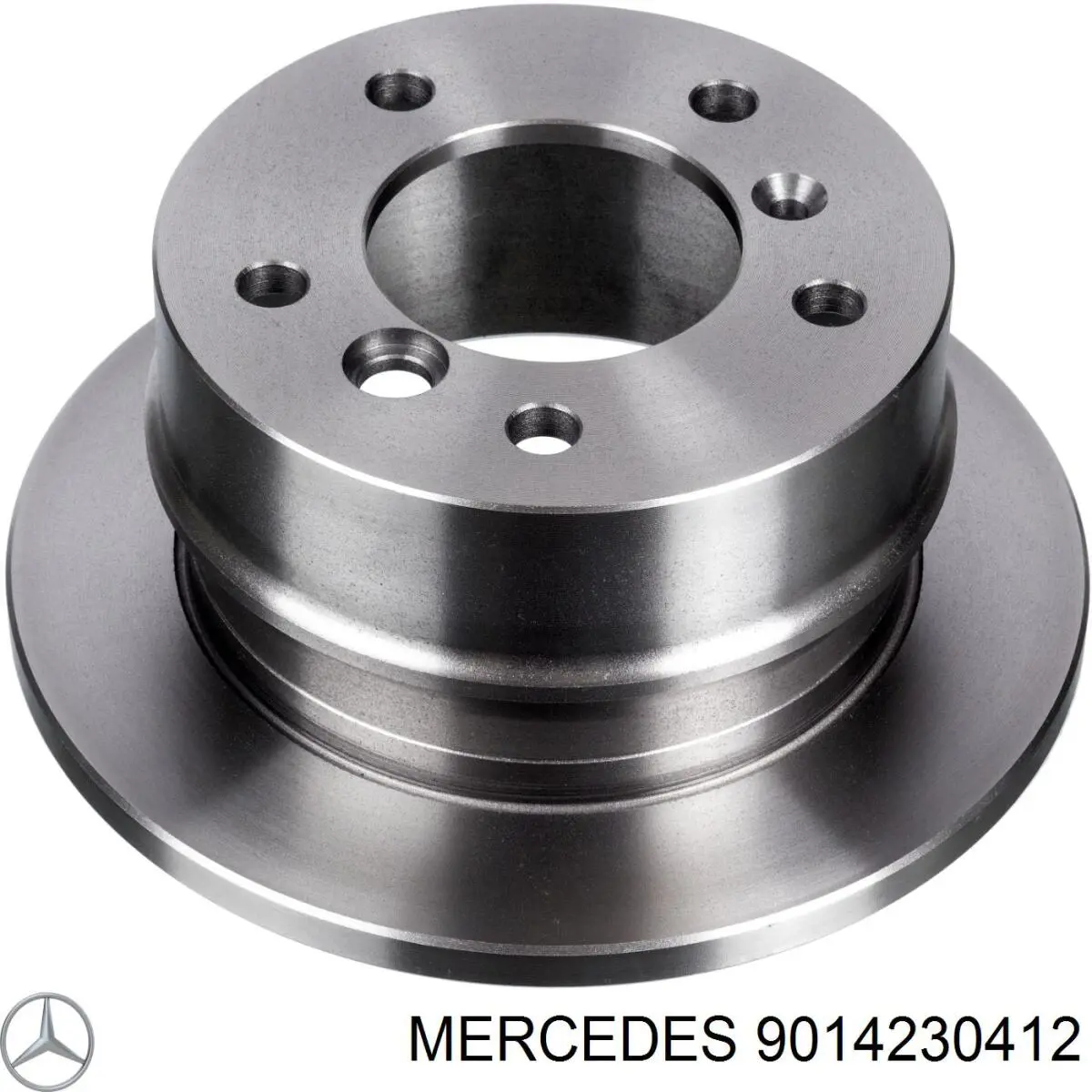 9014230412 Mercedes диск тормозной задний