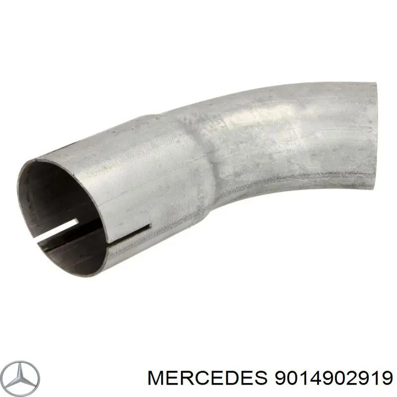 9014902919 Mercedes Глушитель, центральная и задняя часть