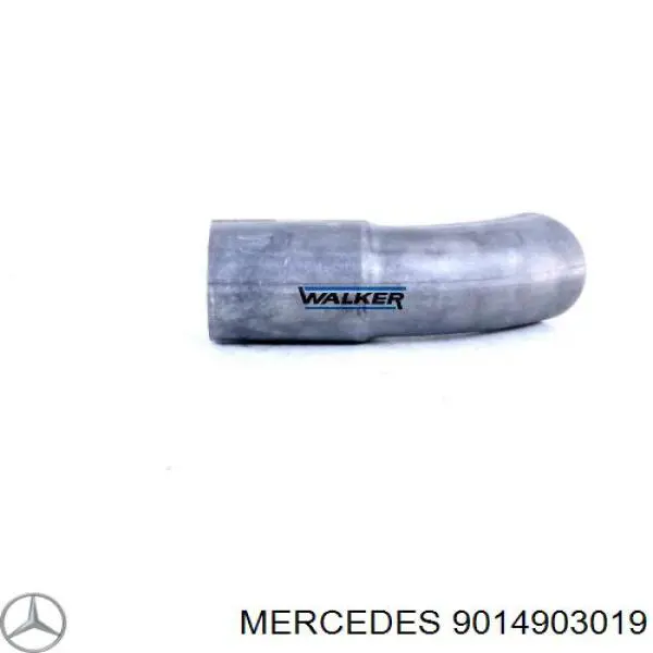 9014903019 Mercedes глушитель, центральная часть