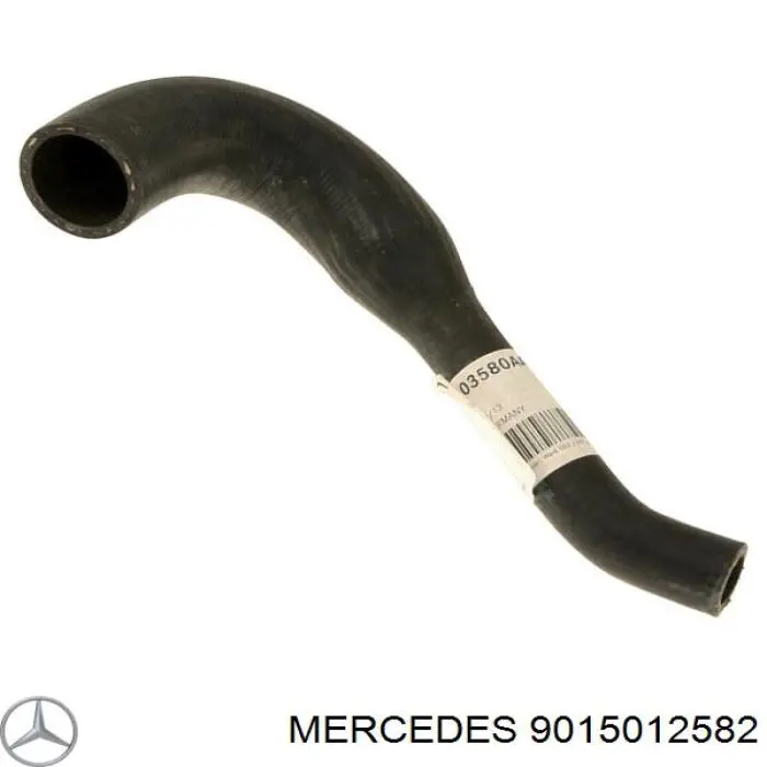 9015012582 Mercedes шланг (патрубок радиатора охлаждения нижний)