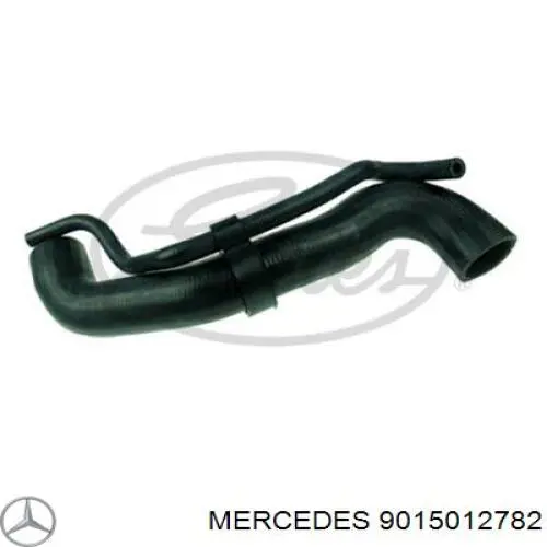 9015012782 Mercedes mangueira (cano derivado do radiador de esfriamento superior)