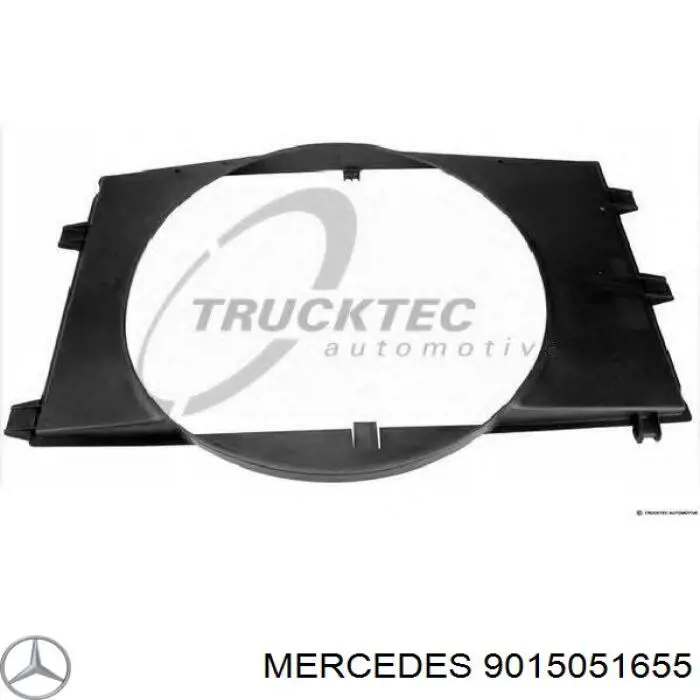 Диффузор вентилятора на Mercedes Sprinter (903)