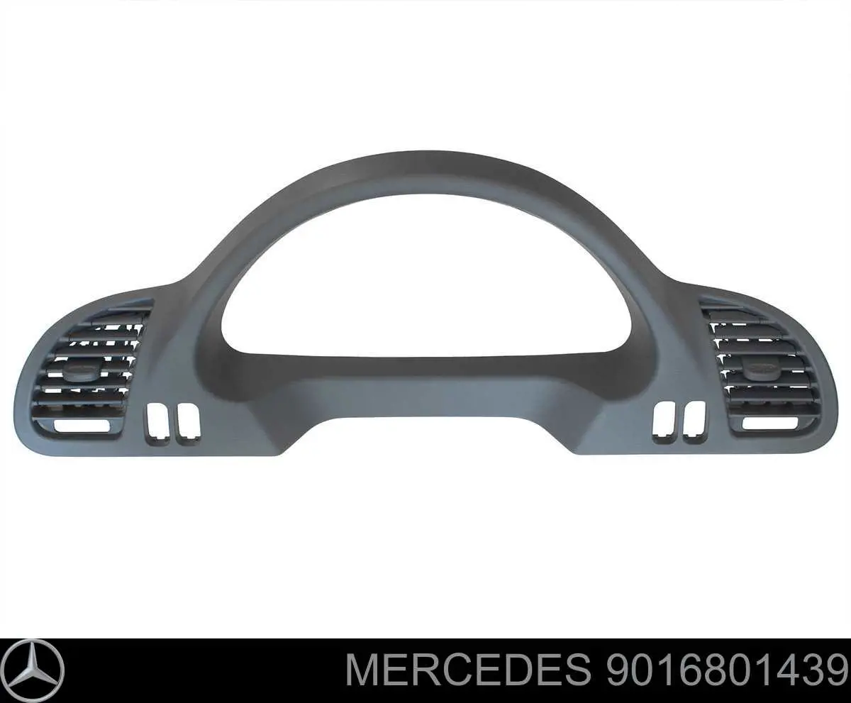 9016801439 Mercedes облицовка щитка приборов "торпедо"
