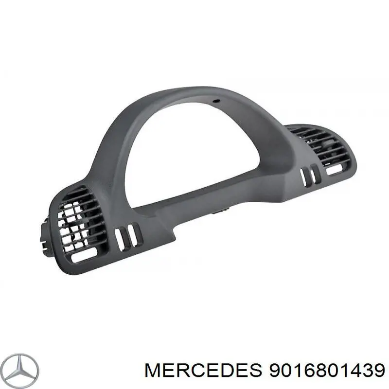 9016801439 Mercedes Облицовка щитка приборов "торпедо"