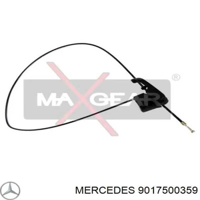 Купить 9017500359 Mercedes Трос капота