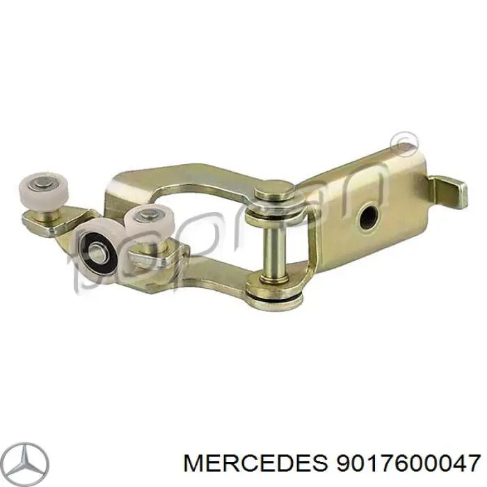 Ролик двери боковой (сдвижной) левый центральный Mercedes 9017600047 цена, от 16.01 USD