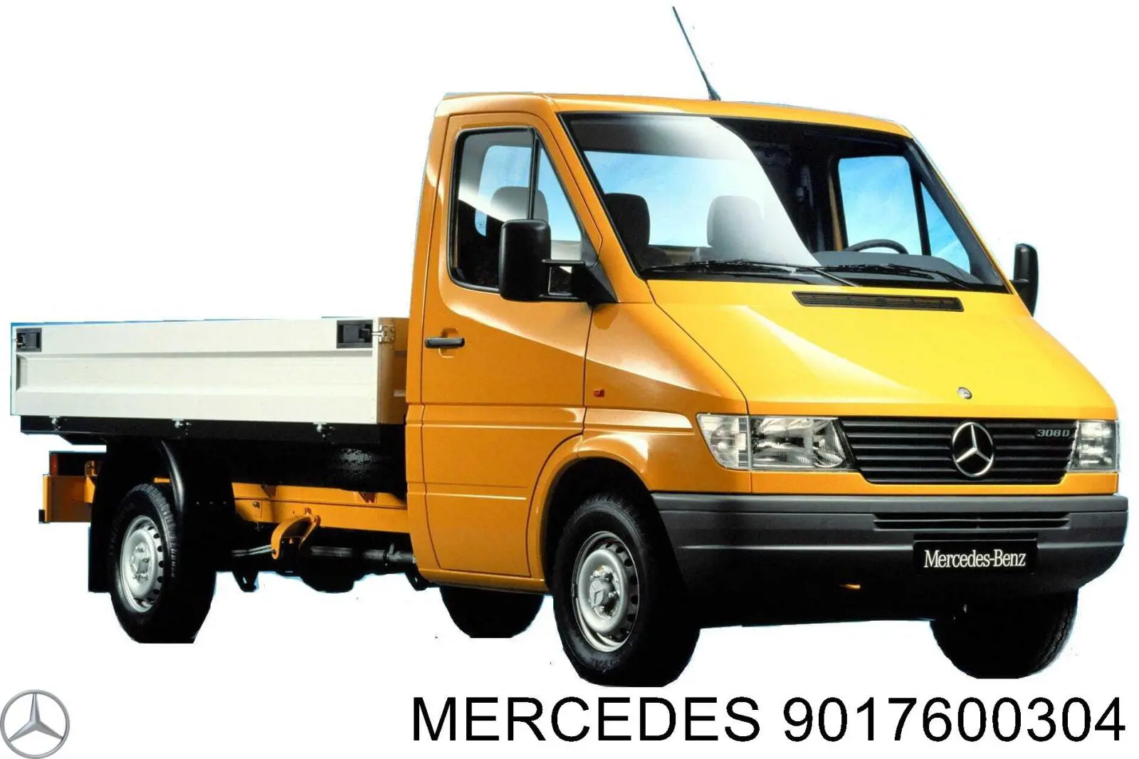 Купить 9017600304 Mercedes Тяга замка двери передней