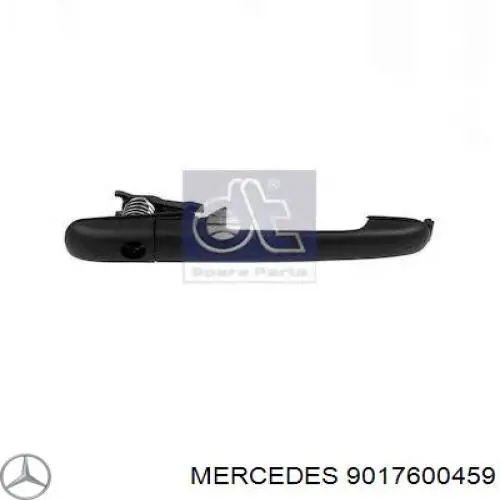 9017600459 Mercedes maçaneta externa da porta lateral (deslizante)