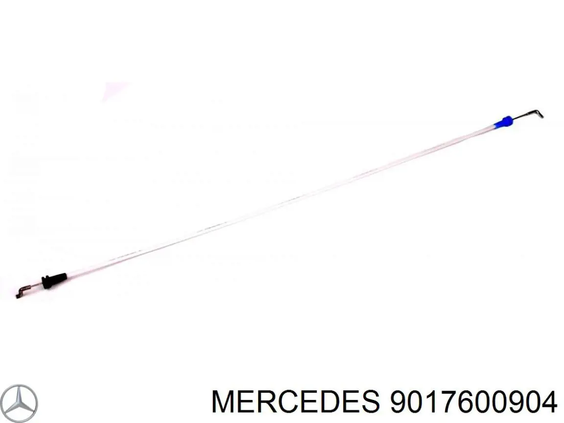 Трос (тяга) открывания замка двери передней правой 9017600904 Mercedes