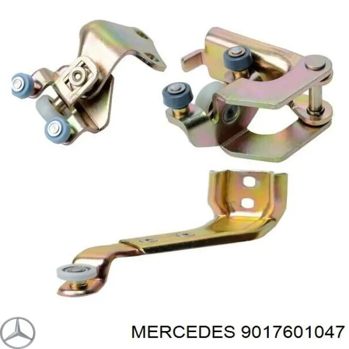 9017601047 Mercedes ролик двери боковой (сдвижной правый верхний)