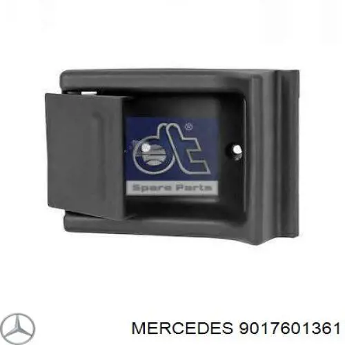 9017601361 Mercedes maçaneta interna da porta lateral (deslizante)