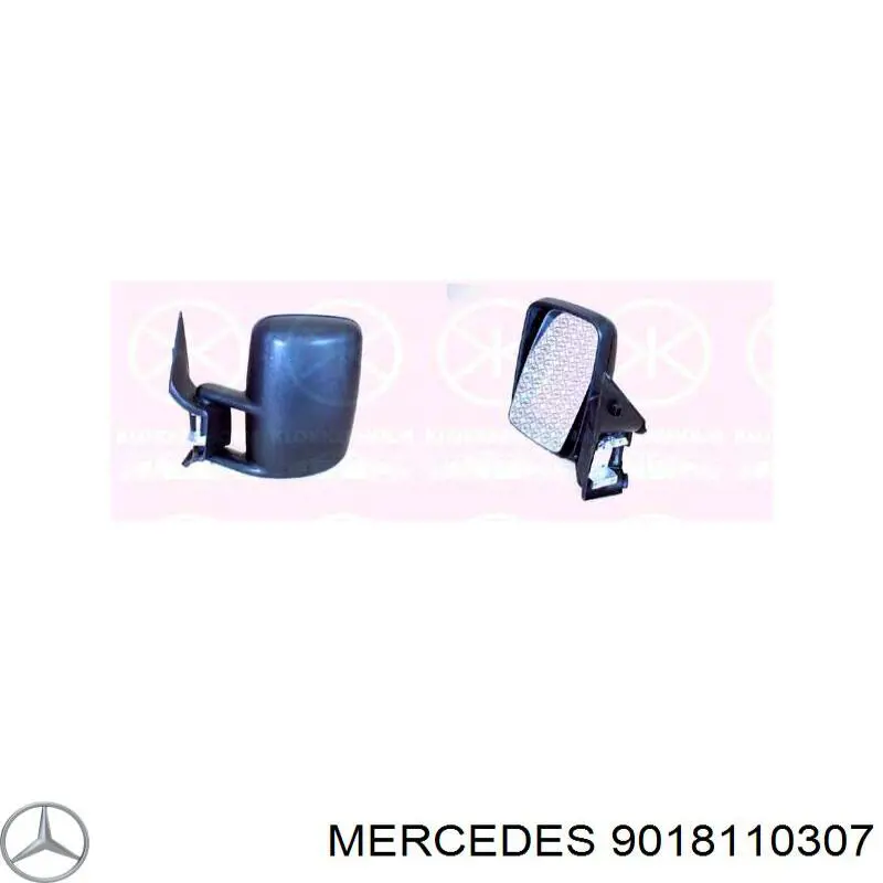 Купить 9018110307 Mercedes Боковое зеркало заднего вида правое