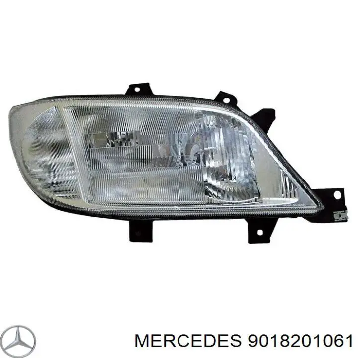 Фара левая Mercedes 9018201061 цена, от 76.19 USD