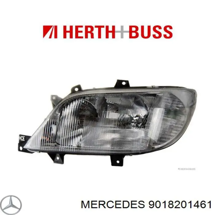 Фара левая Mercedes 9018201461 цена, от 84.73 USD