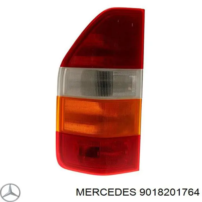 A9018201764 Mercedes фонарь задний левый