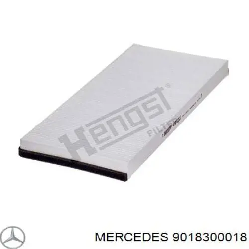 Фильтр воздушный отопителя Mercedes 9018300018 цена, от 5.62 USD