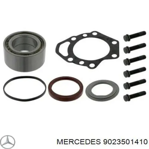 Cojinete de rueda trasero 9023501410 Mercedes