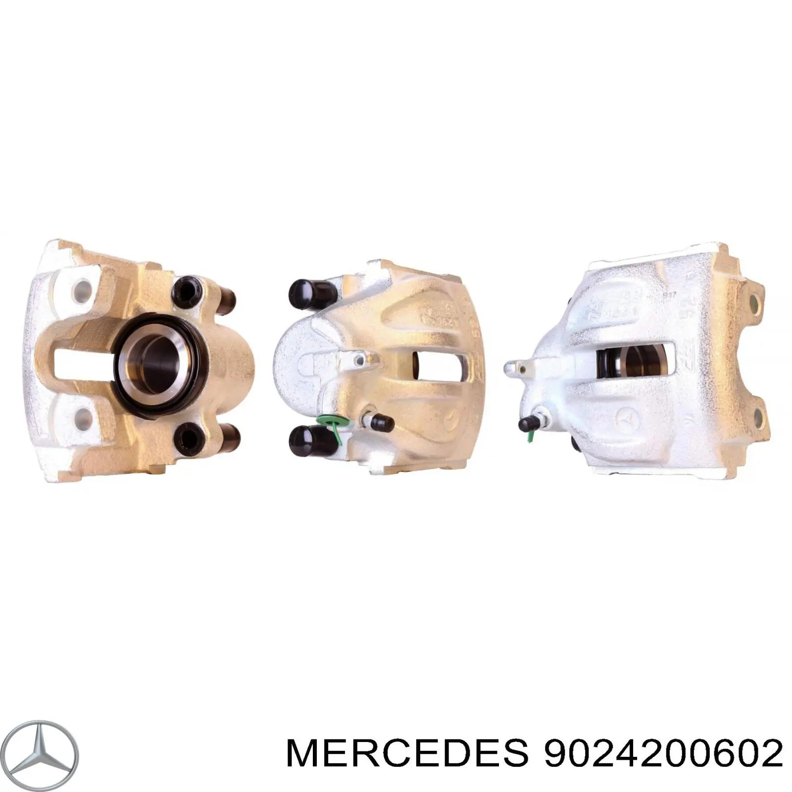 Тормозной суппорт правый задний Mercedes 9024200602 цена, от 54.55 USD
