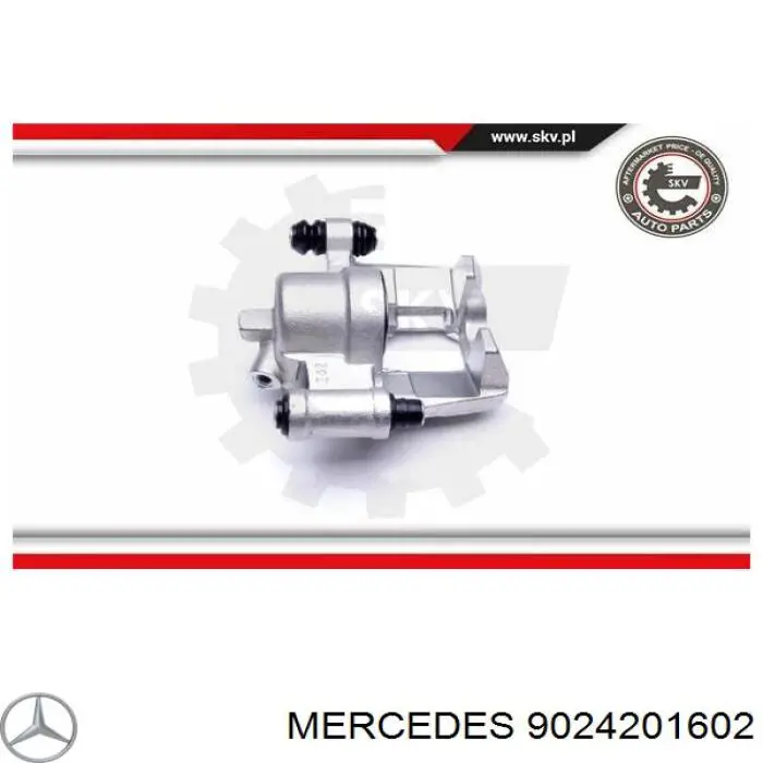 Суппорт задний левый 9024201602 Mercedes