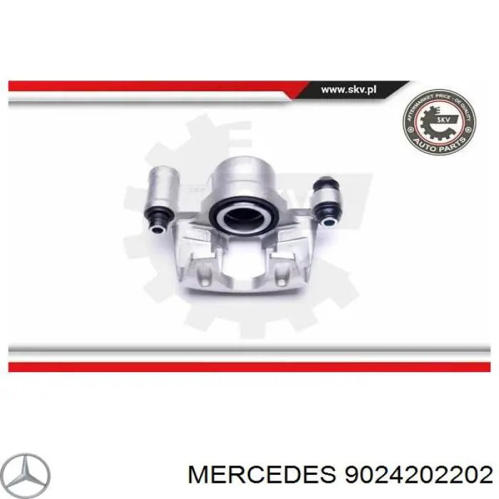 Суппорт задний левый 9024202202 Mercedes