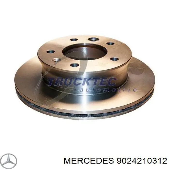 Тормоз дисковый передний Mercedes 9024210312 цена, от 38.81 USD