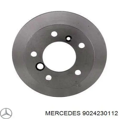 9024230112 Mercedes диск тормозной задний