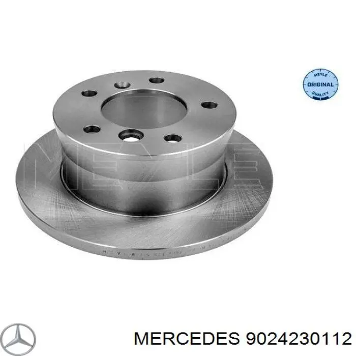 Купить 9024230112 Mercedes Диск тормозной задний