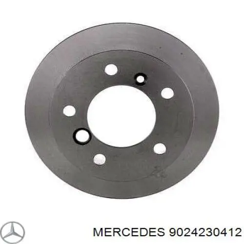 Тормозные диски 9024230412 Mercedes