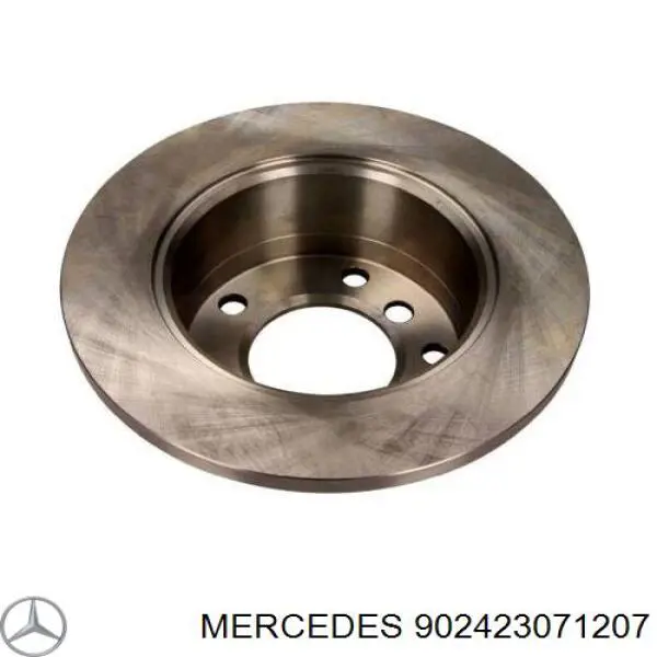 902423071207 Mercedes диск тормозной задний