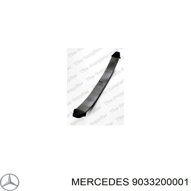9033200001 Mercedes рессора передняя