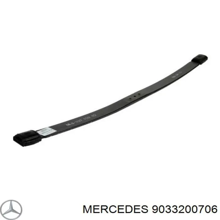 9033200706 Mercedes Лист рессоры задней