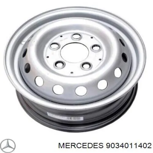 Купить 9034011402 Mercedes Диски стальные
