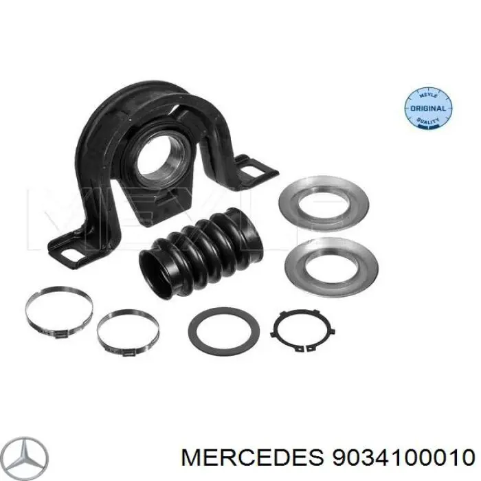 Карданный подшипник Mercedes 9034100010 цена, от 27.59 USD