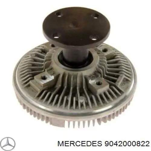 9042000822 Mercedes вискомуфта (вязкостная муфта вентилятора охлаждения)