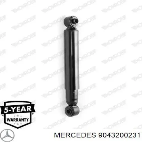 Стойка амортизатора задняя Mercedes 9043200231 цена, от 21.65 USD