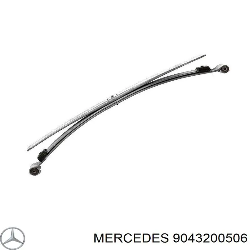 Рессора задняя 9043200506 Mercedes