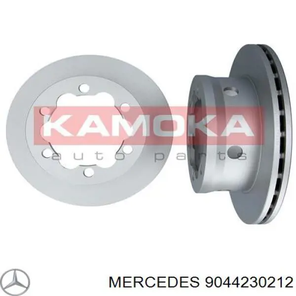 9044230212 Mercedes диск тормозной задний