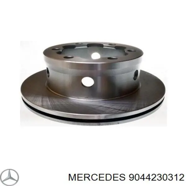9044230312 Mercedes диск тормозной задний