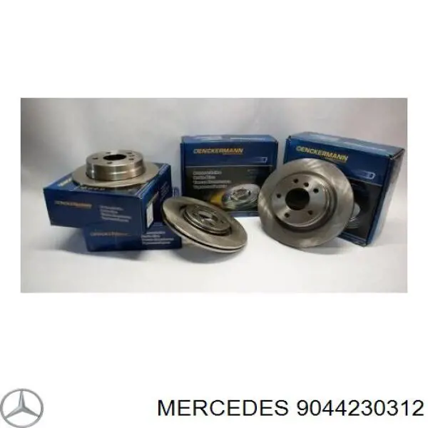Купить 9044230312 Mercedes Диск тормозной задний