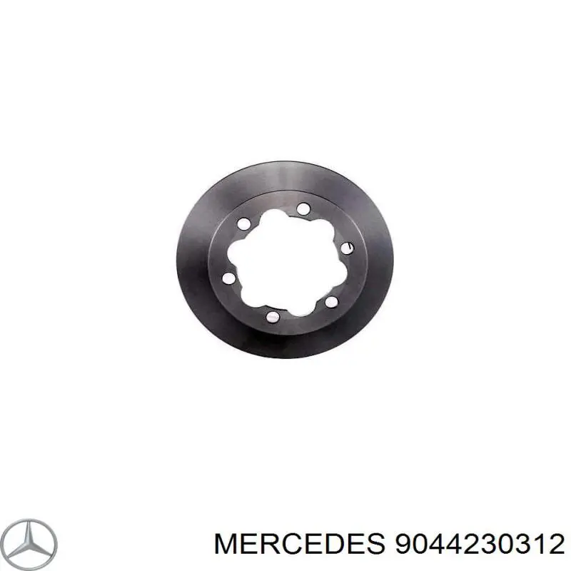 Задний тормозной диск Mercedes 9044230312 цена, от 40.15 USD