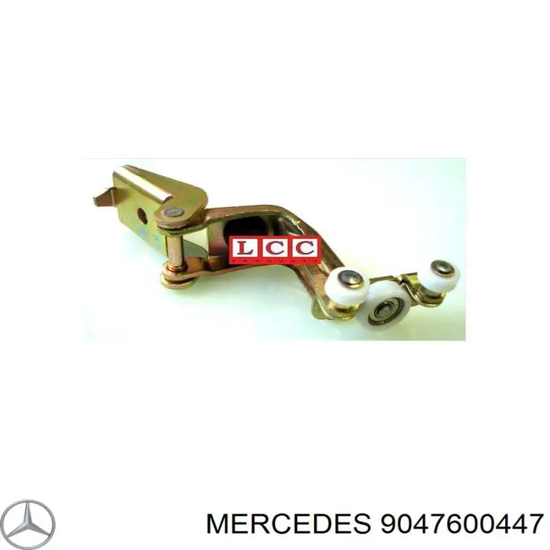 Купить 9047600447 Mercedes Ролик двери боковой (сдвижной) правый центральный