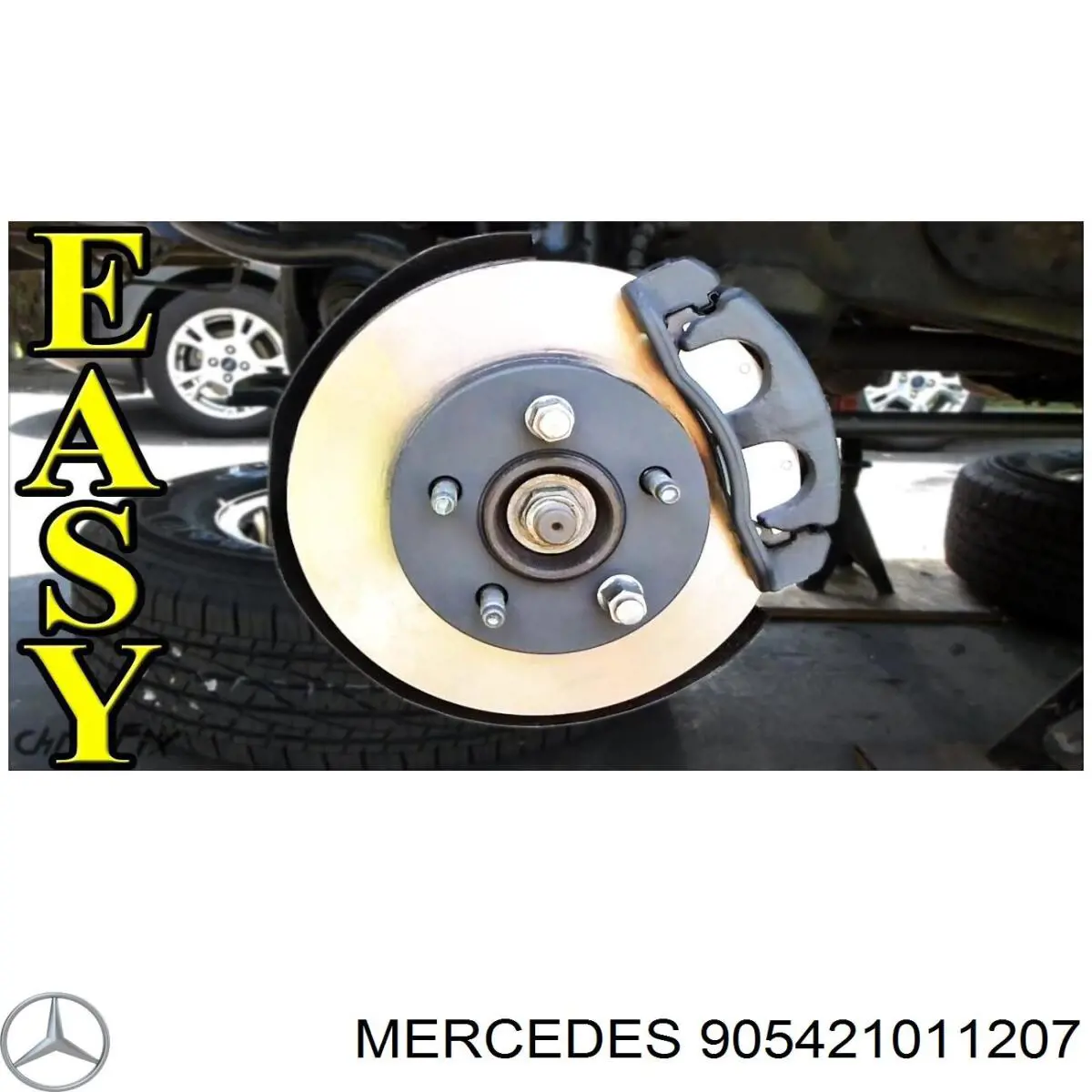 Передние тормозные диски 905421011207 Mercedes