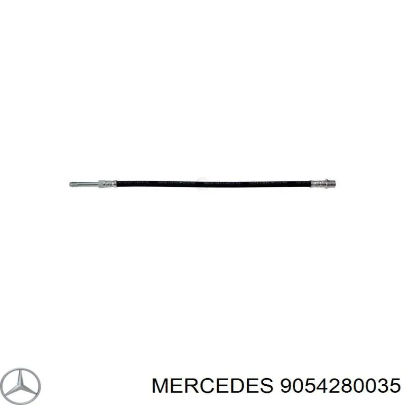 Шланг тормозной передний 9054280035 Mercedes