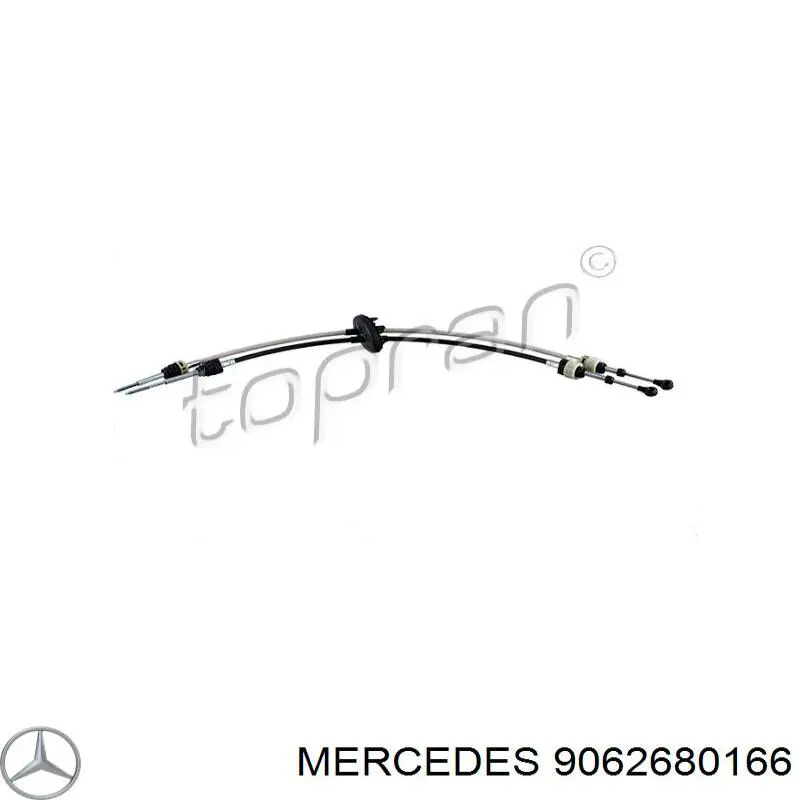 9062680166 Mercedes наконечник троса переключения передач