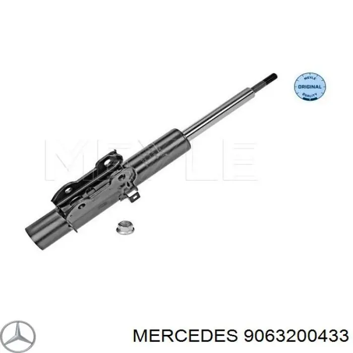 9063200433 Mercedes amortecedor dianteiro